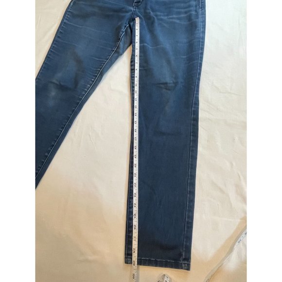 Mossimo Womens Jeans Premium Denim Legging Mid Rise Stretch Cotton Blue Size 14 - Picture 5 of 10